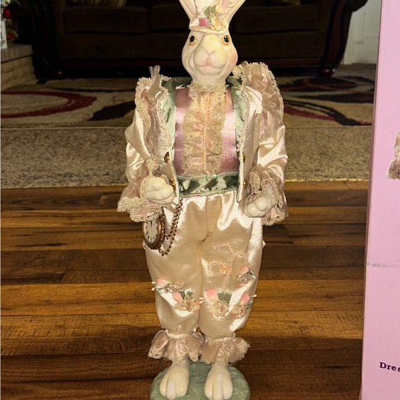 Vintage ~ Easter ~ White Rabbit from Lewis Carroll's (Alice In Wonderland) W/Box - Picture 5 of 16